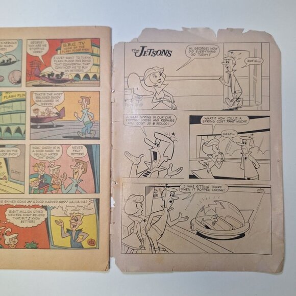 Jetsons Comic Book 10041-403 March 1964 Hanna Barbera Future Robot Rosey George - Picture 11 of 14